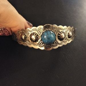 Jewlery B1G2 free- silver cuff bracelet